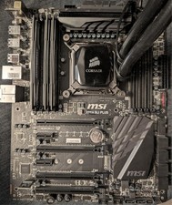 Intel Core i7-5820K 3.3GHz Six Core, x99 SLI MOBO and 12GB DDR4 RAM plus WCoolr