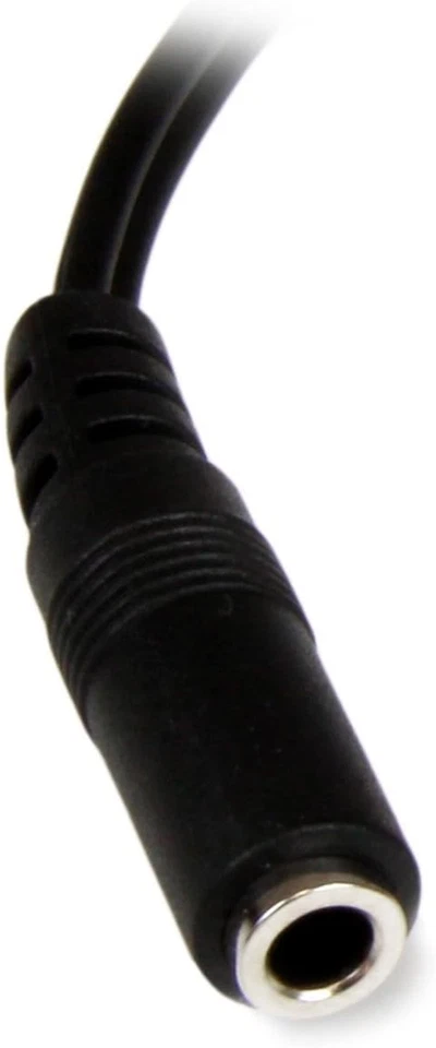 .Com Cavo Adattatore Audio Stereo Con Presa Mini Jack Femmina Da 3,5Mm a 2 RCA M - Immagine 2 di 4