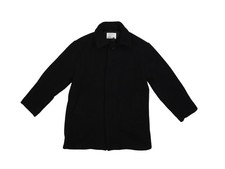 Zara Coat Youth 9-10 Black Long Winter Dress Peacoat Jacket Size 140 Cm