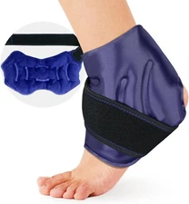 Ankle Ice Pack Wrap for Swelling, Ice Pack for Ankle Injuries Reusable, Cold 