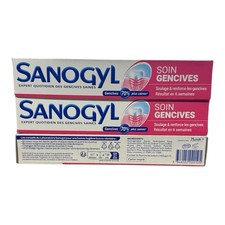 SANOGYL SOIN GENCIVES, 3 PACK  75ML Each FREE SHIPPING