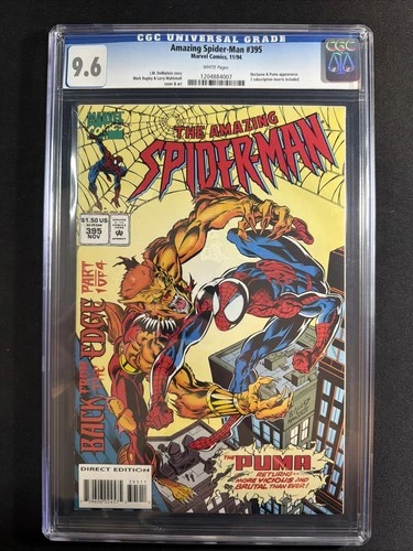 Amazing Spider-Man #395 CGC 9.6 1994 Marvel Comics 1st Print *S15