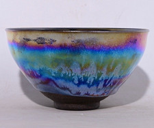 5.1"China Ancient Dynasty palace Jian kiln porcelain Tea cup Bowl Bowls
