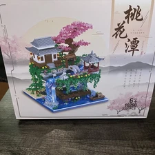  Shanghai Japanese Home Garden Falls 16260 3320 Pcs Building Block Set