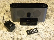 Sony Dream Machine FM/AM Clock Radio ICF-C1ipmk2 Speaker Dock iPod - Tested