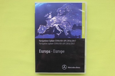 DVD NAVIGATION MERCEDES BENZ COMAND APS 2017 CL S KLASSE 15.0 LIMEGRÜN NTG 3