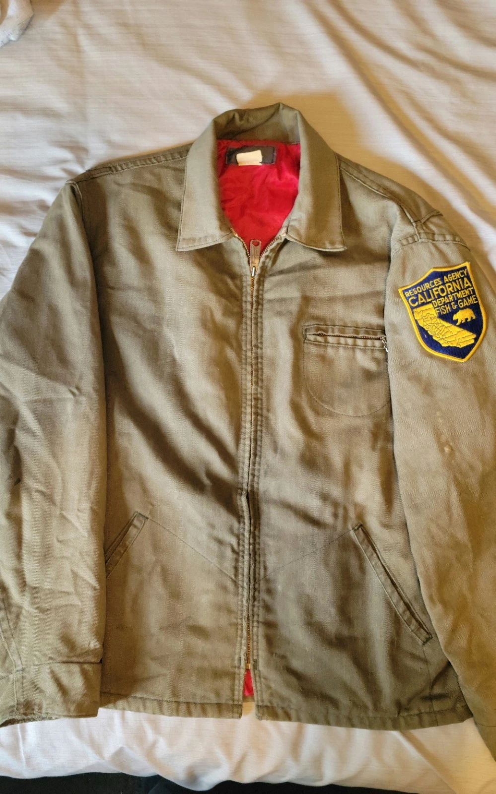 Vintage California Fish And Game Jacket