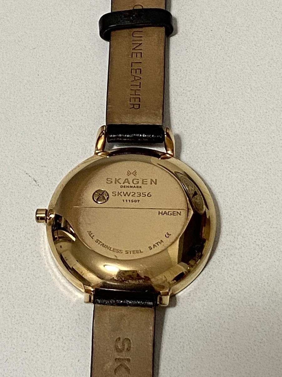 Skagen Hagen Leather Band Wristwatches for sale | eBay display picture 1