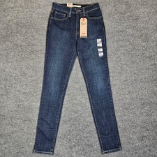 Levi's 721 High Rise Skinny Jeans Women's 4 LONG 27x32 Hypersoft Stretch NEW