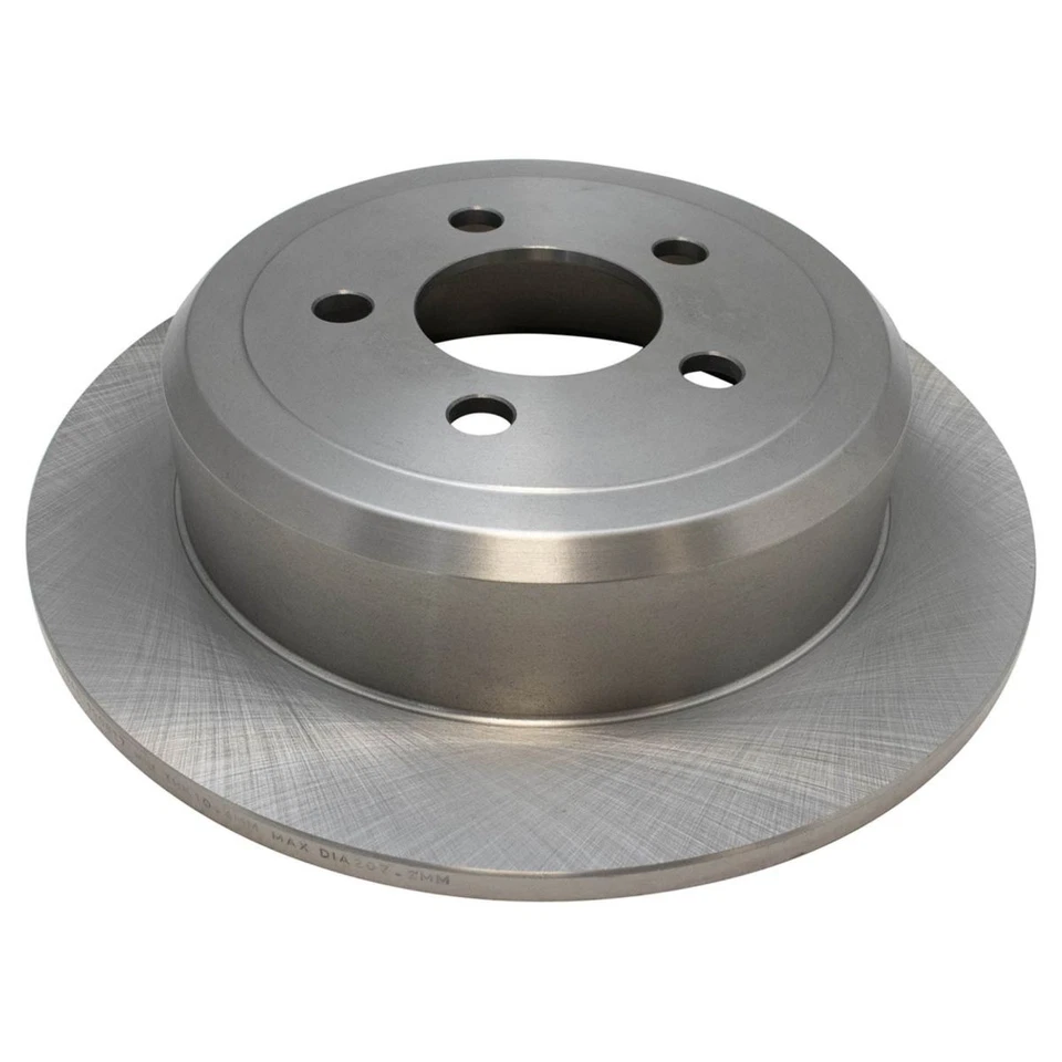 Rear Brake Rotors Set Solid For 2007-2011 Dodge Nitro 2008-2012 Jeep Liberty - image 2 of 3