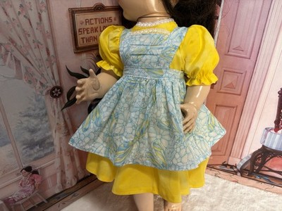 3pc Dot Dress Butterfly Apron Set Doll clothes fit 22-23'' Saucy Walker Pedigree