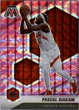 2020-21 Panini Mosaic Mosaic Camo Pink #70 Pascal Siakam - BSK