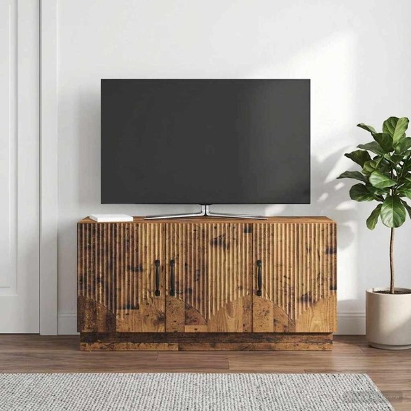 Tv-Schr?Nk Altholz 99 X 34,5 X 47 Cm Holzwerkstoff-image