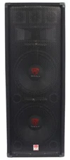 Rockville RSG12.2 Dual 12” 2000 Watt 3-Way 8-Ohm Passive DJ/Pro Audio PA Speaker