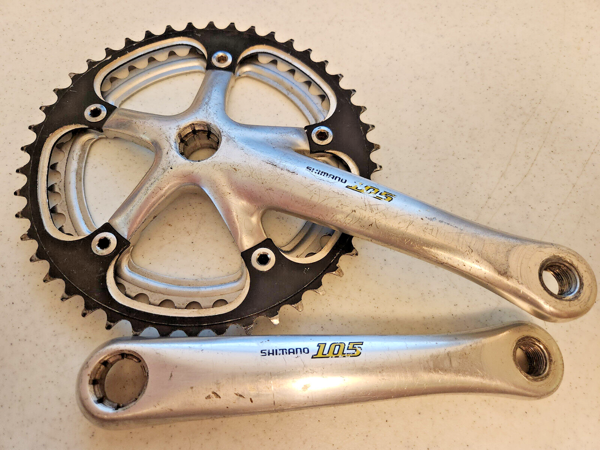 Shimano 105 Crankset and Bottom Bracket Speed Road Bike Cranks