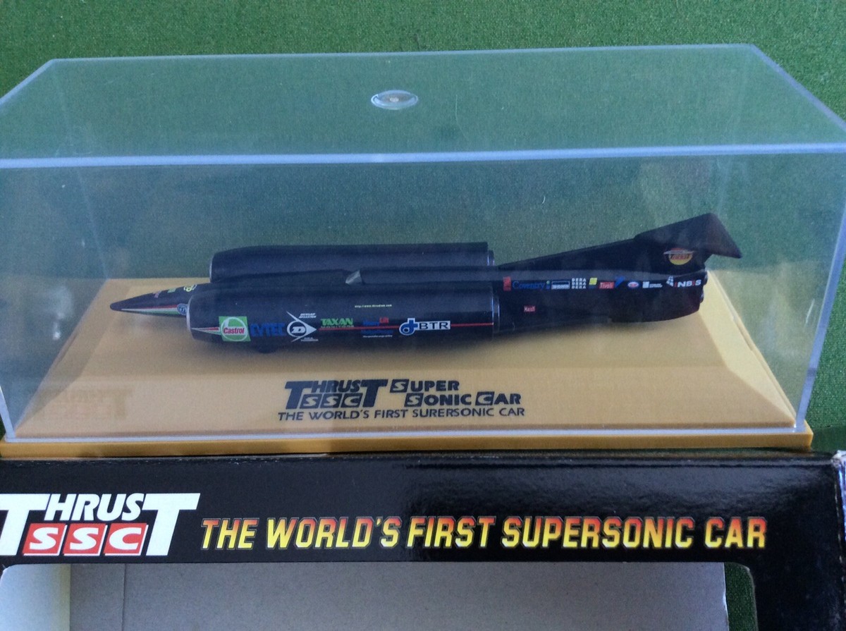 ミニカー RIGBY'S LSR MODELS THRUST SSC 1/43 1/43rd scale Thrust SSC by Rigby's LSR Models: model car review