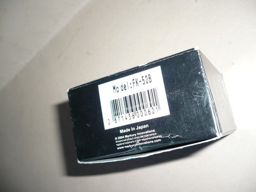 MERKURY OPTICS 3 Piece High Rez Filter Set 52mm UV, FD, PL Model FK-52B - Picture 10 of 11