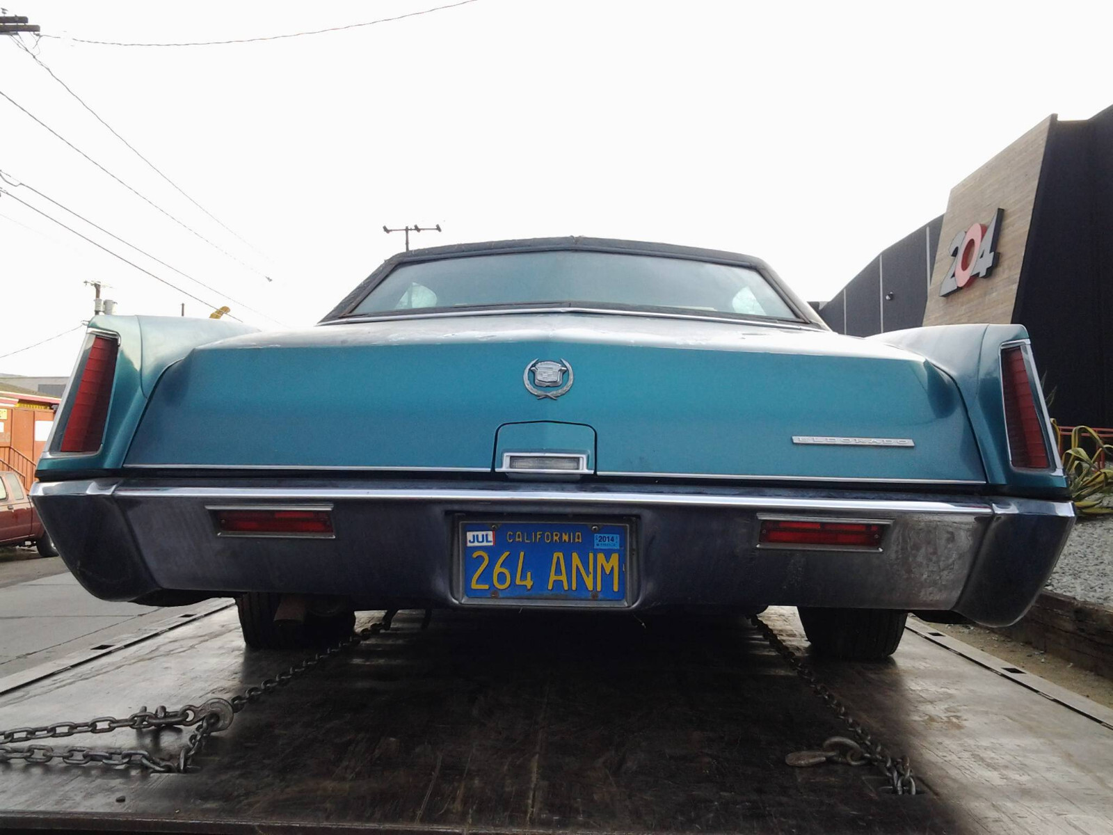 1967-1970 Cadillac Eldorado Rear Tail Light Assembly Backup Light Bezel ...