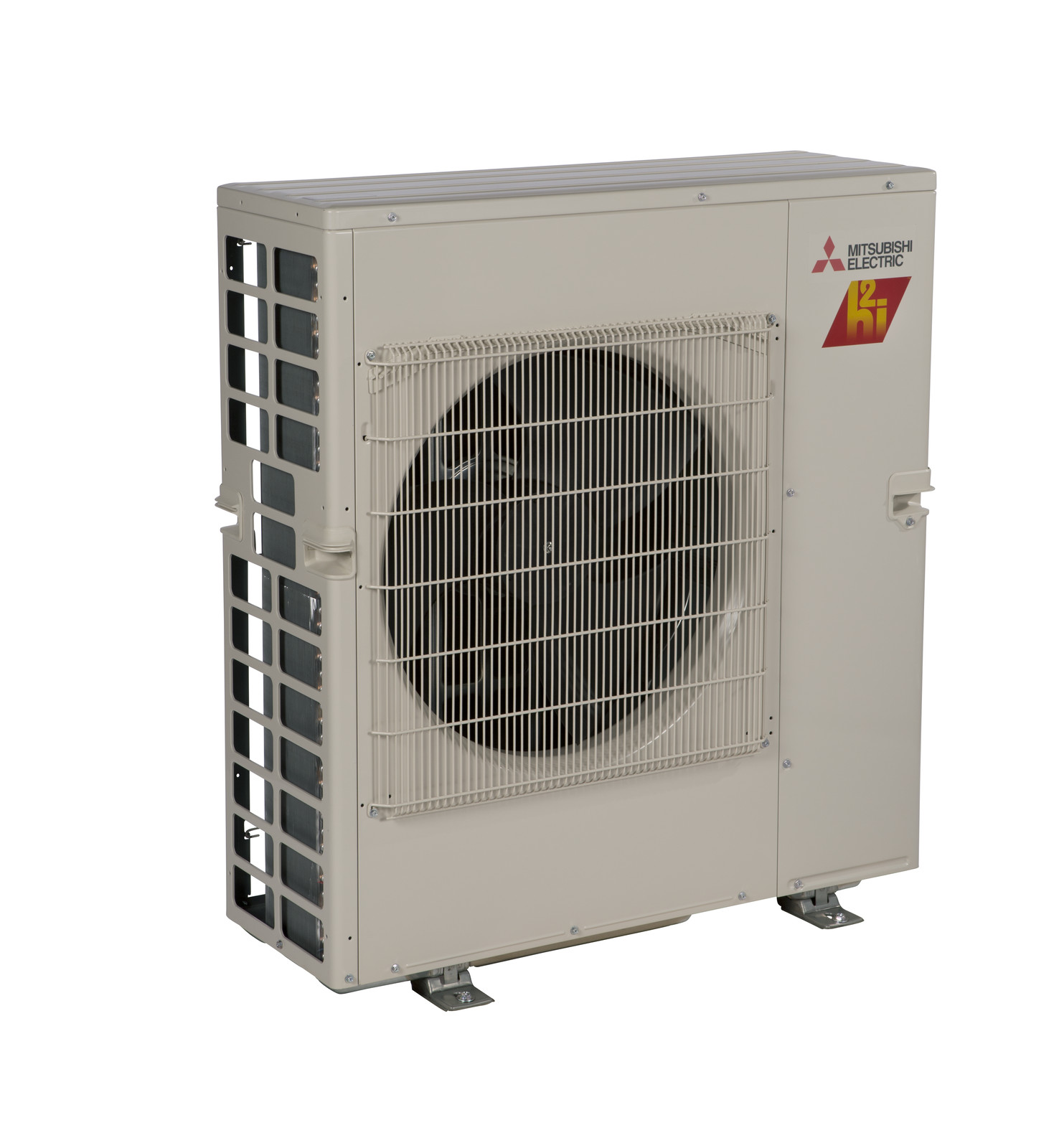 22,000 BTU Mitsubishi Multi-Zone Ductless H2i Hyper Heat Pump Condenser w/ Ba...