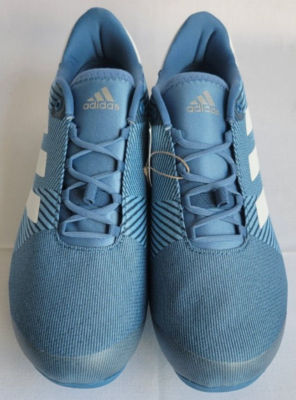 Adidas The Road Shoe Cycling Sneakers Mens 8 Blue White Mesh Lace Up Lightweight Unisex Size 8 Men/9 Women Blue White Adidas The Road Cycling  main image 4