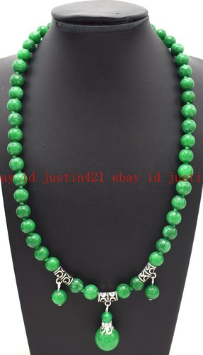 Bonito! Collar colgante de cuentas redondas de piedras preciosas multicolores naturales de 8 mm 18" AAA - Imagen 29 de 43