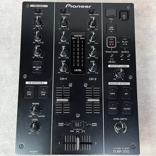 Pioneer DJM-350 2ch DJ Mixer DJM350 Controller 2-Channel Beginner 