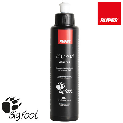 Rupes Diamond Ultra Fine feine Polierpaste Glanzpolitur Endfinish Politur 250 ml