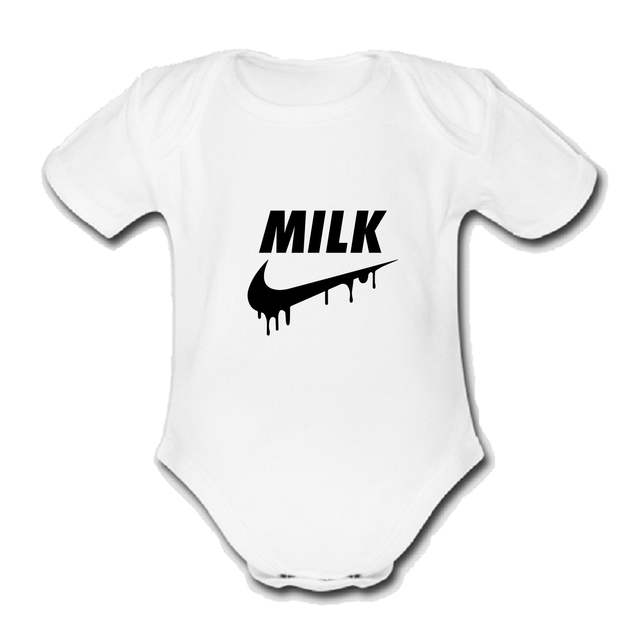 Debenhams Baby Grows @@NIKE MILK DRIP Babygrow Baby Vest Grow - Main Image