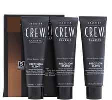 American Crew Precision Blend Set di colori per capelli 2/3,4/5, 5/6,7/8, 3x40 ml UK