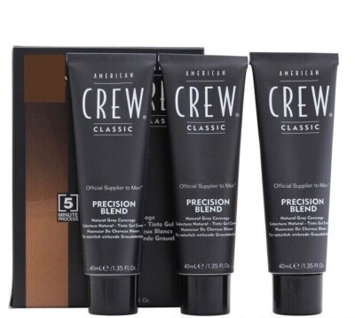 American Crew Precision Blend Haarfarbe Set 2/3, 4/5, 5/6, 7/8, 3x40ml UK