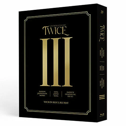 TWICE 4TH WORLD TOUR Ⅲ IN SEOUL BLU-RAY/2 DISC+Photo Book+2 Card+Poster+Sticker