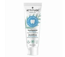 New! Attitude Toothpaste With Fluoride, Prevents Tooth Decay And Cavities 4.2 Oz