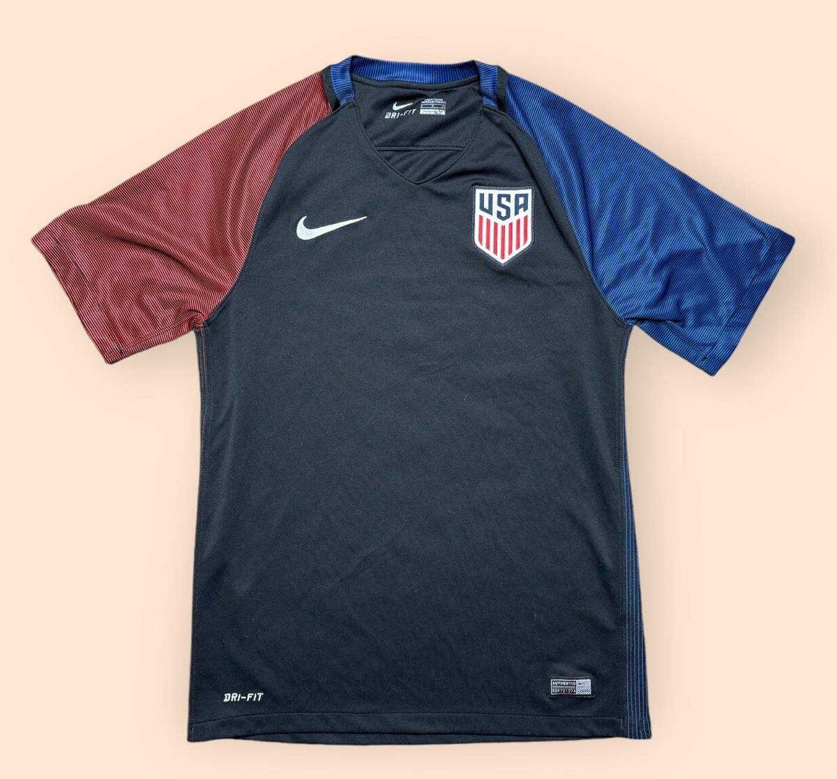 Nike Team USA Authentic Soccer Jersey 2016/2017 Away Kit Men's