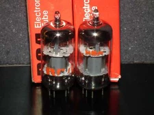 Matched Pair Amperex RCA E810F 7788 NOS NIB Gold pin Low Noise