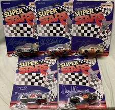 Lot of 5 1992 Matchbox Racing Super Stars Cars 1:64 12 7 48 55 28 NASCAR