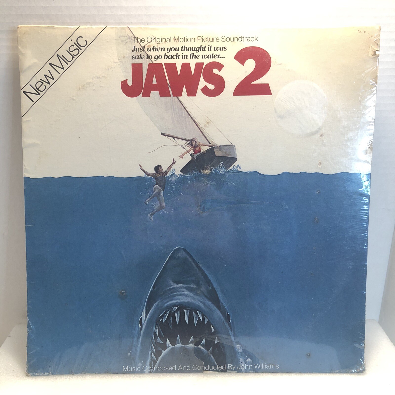 Sealed 1978 Jaws 2 Soundtrack John Williams Vinyl LP New MCA 3045