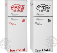 6 teiliges Drink Kühlschrank Set 5 Cent + Gratis Coca Cola Aufkleber 15cm