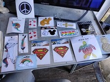 Large Lot Of 35 Iron On Patches