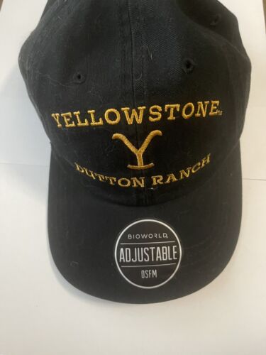 NWT - YELLOWSTONE LOGO DUTTON RANCH-HAT/CAP - Picture 1 of 5