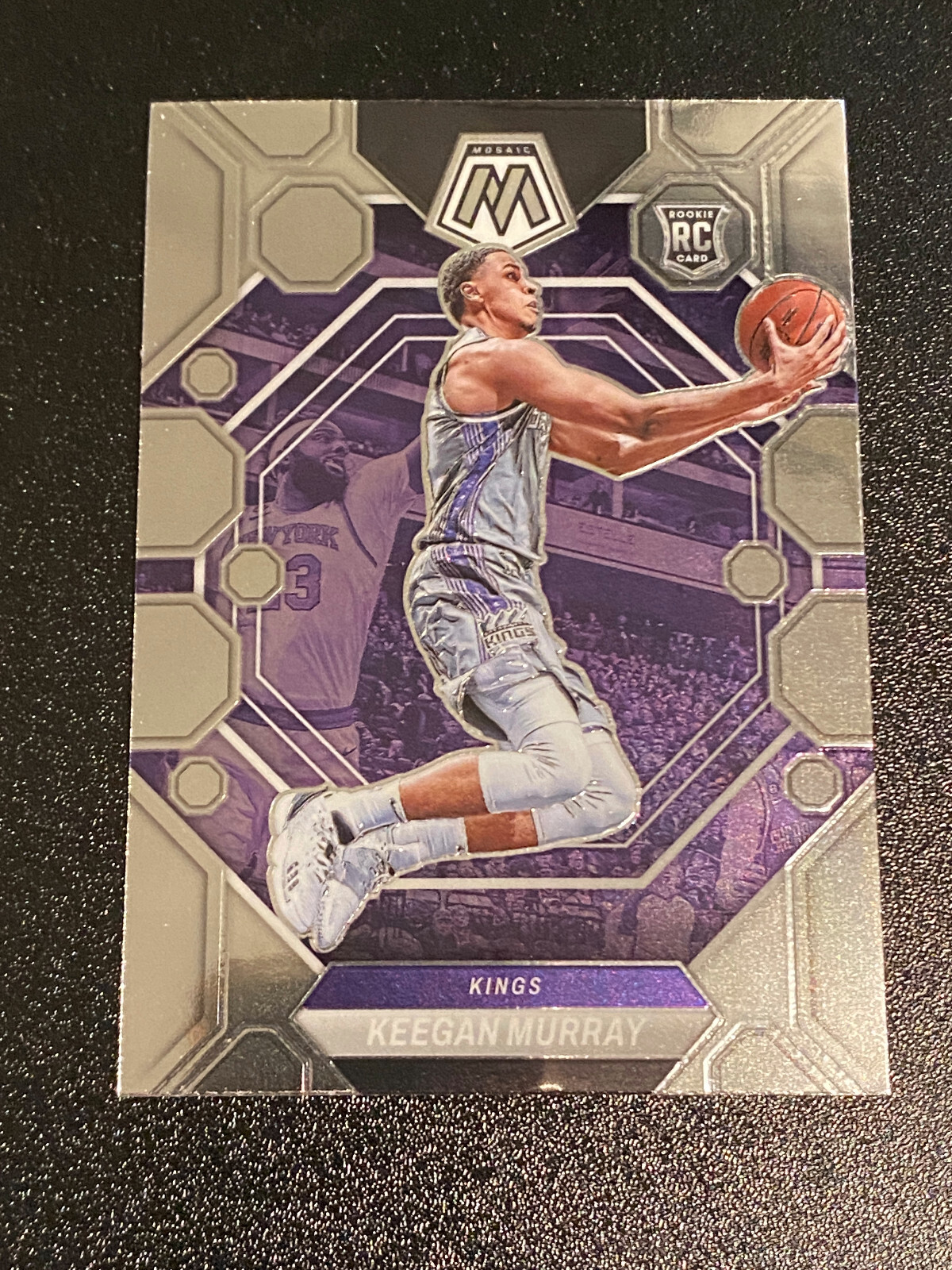 2022-23 KEEGAN MURRAY PANINI MOSAIC BASE RC #227 SACRAMENTO KINGS BASKETBALL