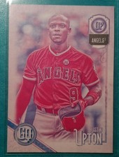 2018 TOPPS GYPSY QUEEN MEGA BOX PURPLE JUSTIN UPTON #153 LA ANGELS BRAVES PADRES