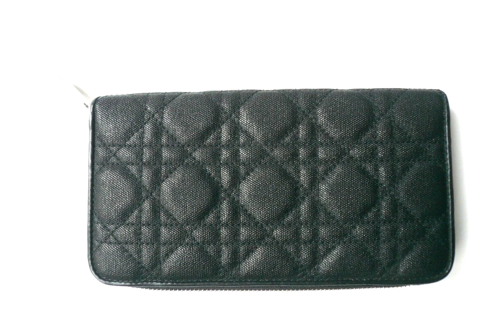 DIOR Lady Dior Voyageur Wallet toile NEUF