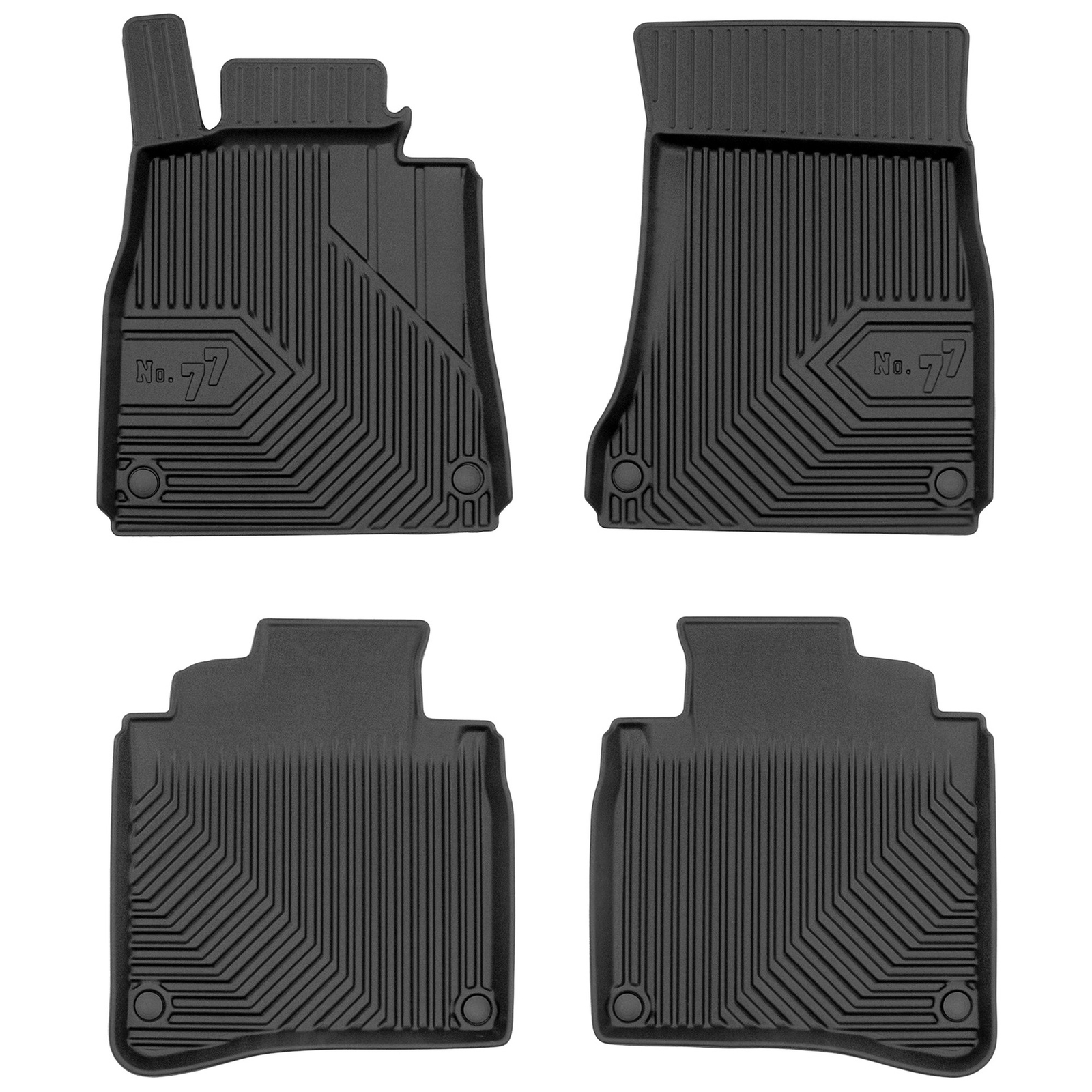 Tapis de sol TPE Frogum No.77 pour Mercedes Classe S W222 protection auto sur mesure