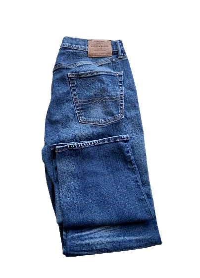 Lucky Brand Jeans 363 Straight Recent Men s 34 30 Blue Denim