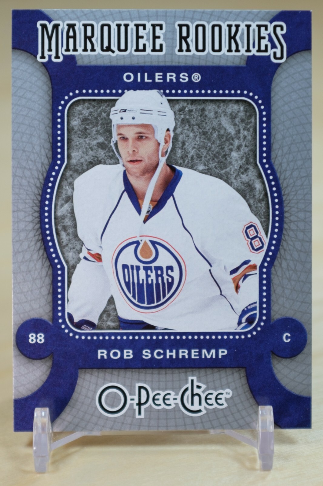 2007-08 O-Pee-Chee Marquee Rookies Rob Schremp #542 Edmonton Oilers