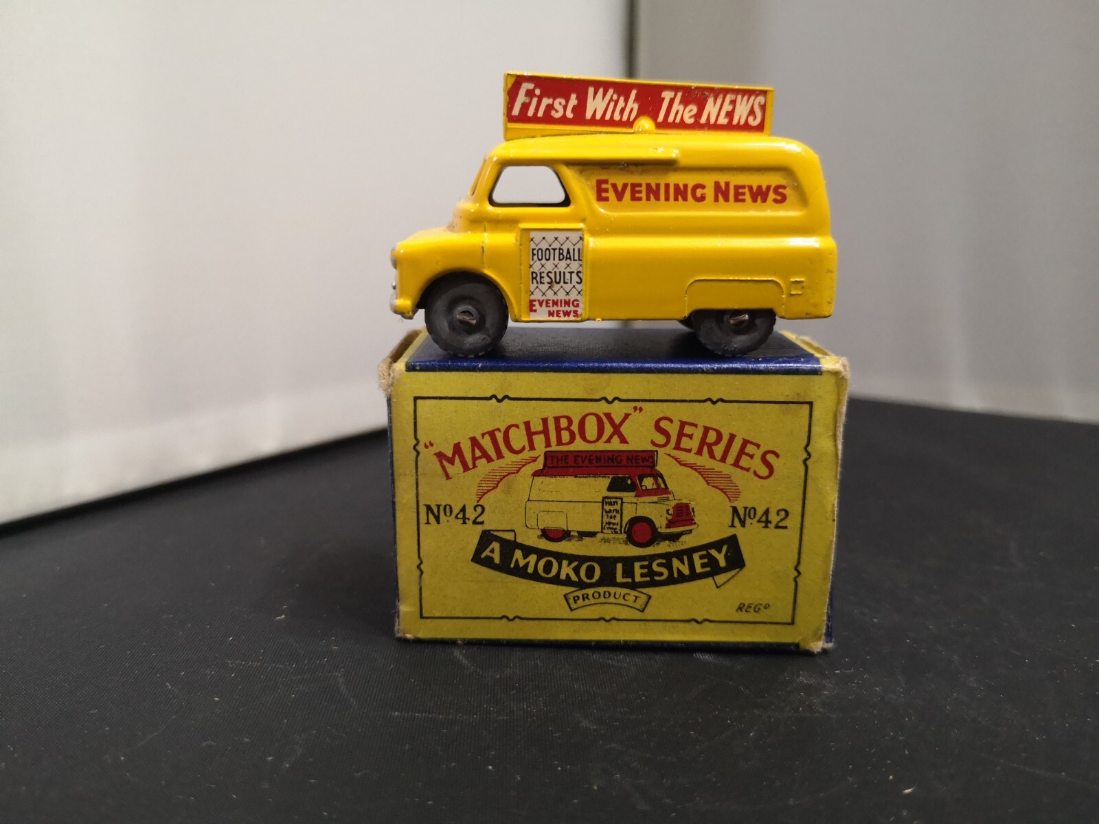 Matchbox 42a, Evening News Van - Free Price Guide & Review