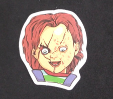 Child's Play Horror Movies Chucky Sticker 2.25" x 1.78" Y 