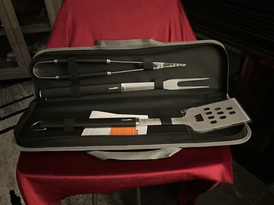 Grilling Set 3 Piece By Amazon Basics