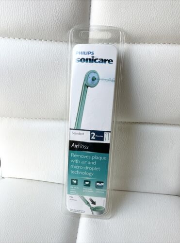 Genuine Philips Sonicare HX8012 AirFloss STANDARD Floss Nozzles 2ct Replacement - Picture 1 of 3