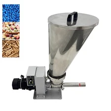 Horizontal Screw Feeder Hopper Feeding Machine for Granule /Glass Fiber 220V